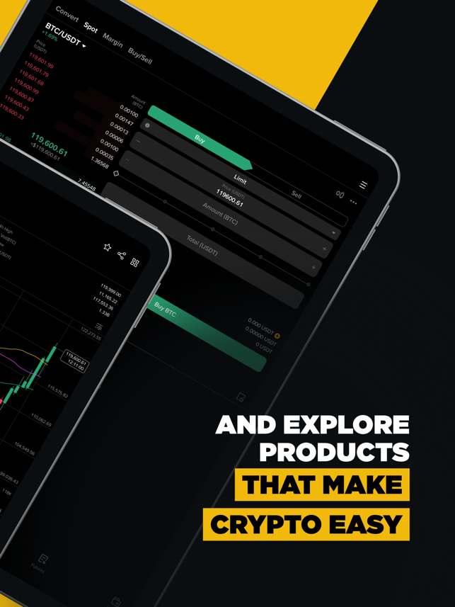 ‎Binance: Kaufe BTC & Krypto Screenshot