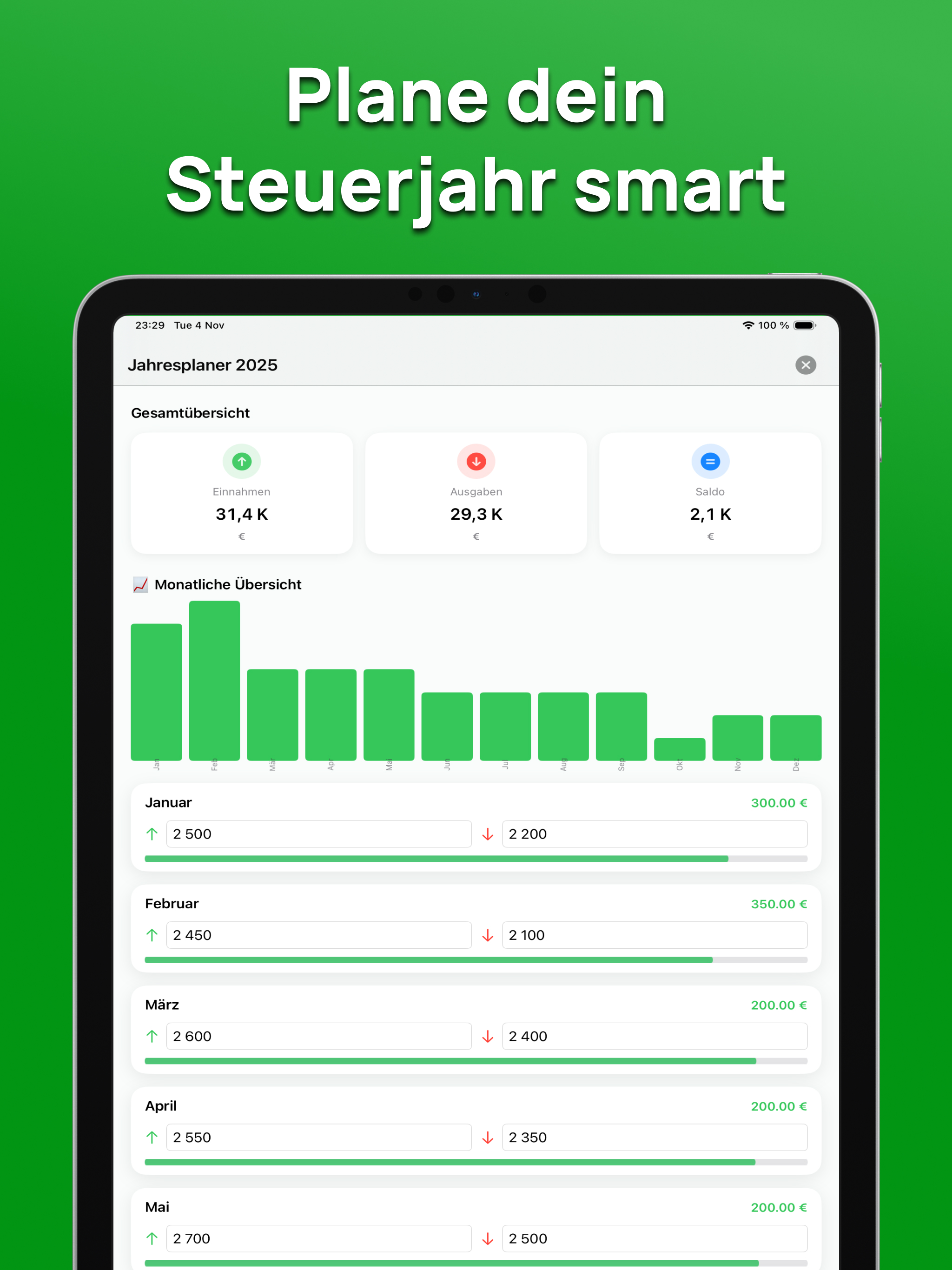 ELSTER + Steuererklärung