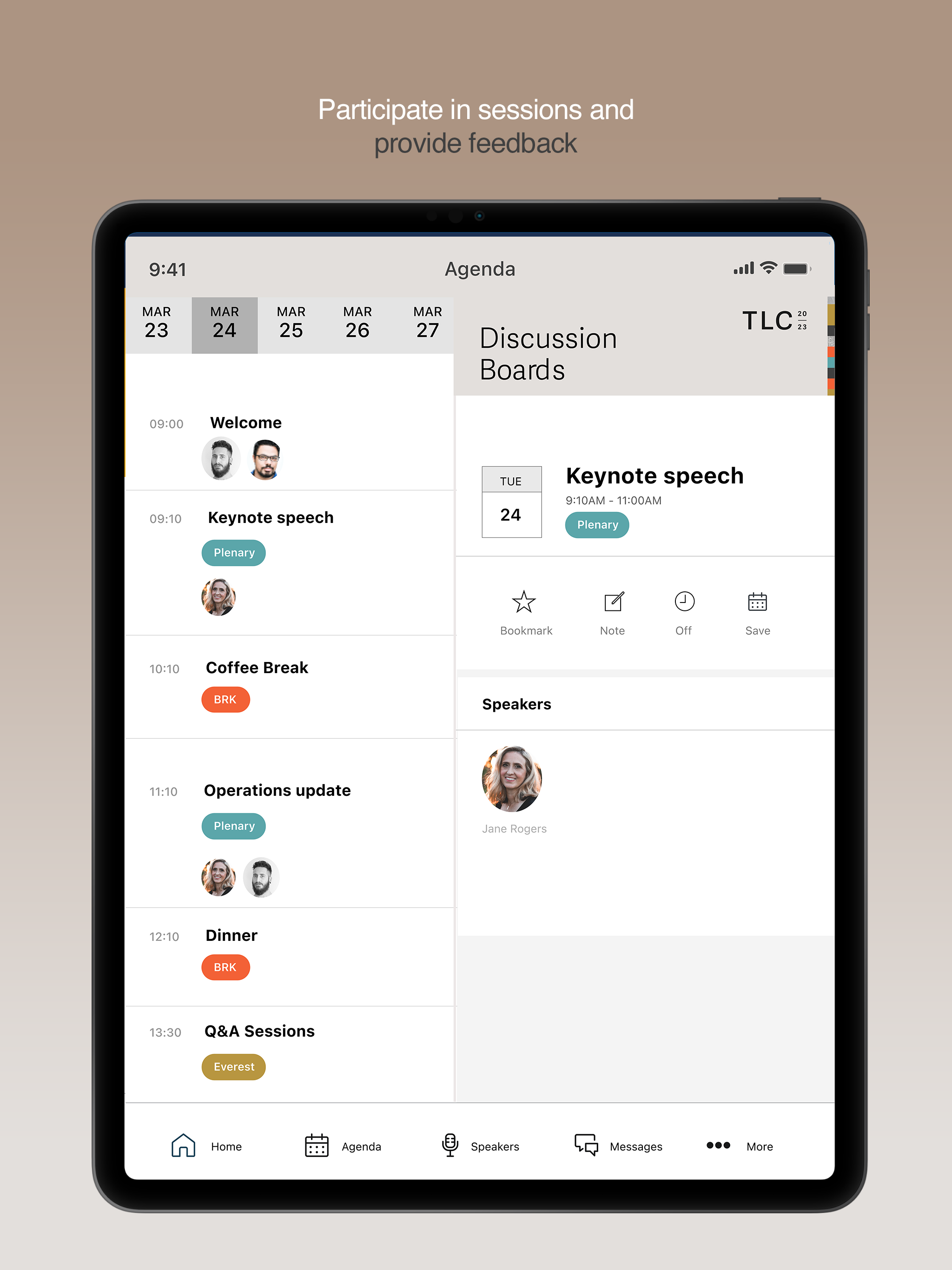 TLC Conference screenshot 8