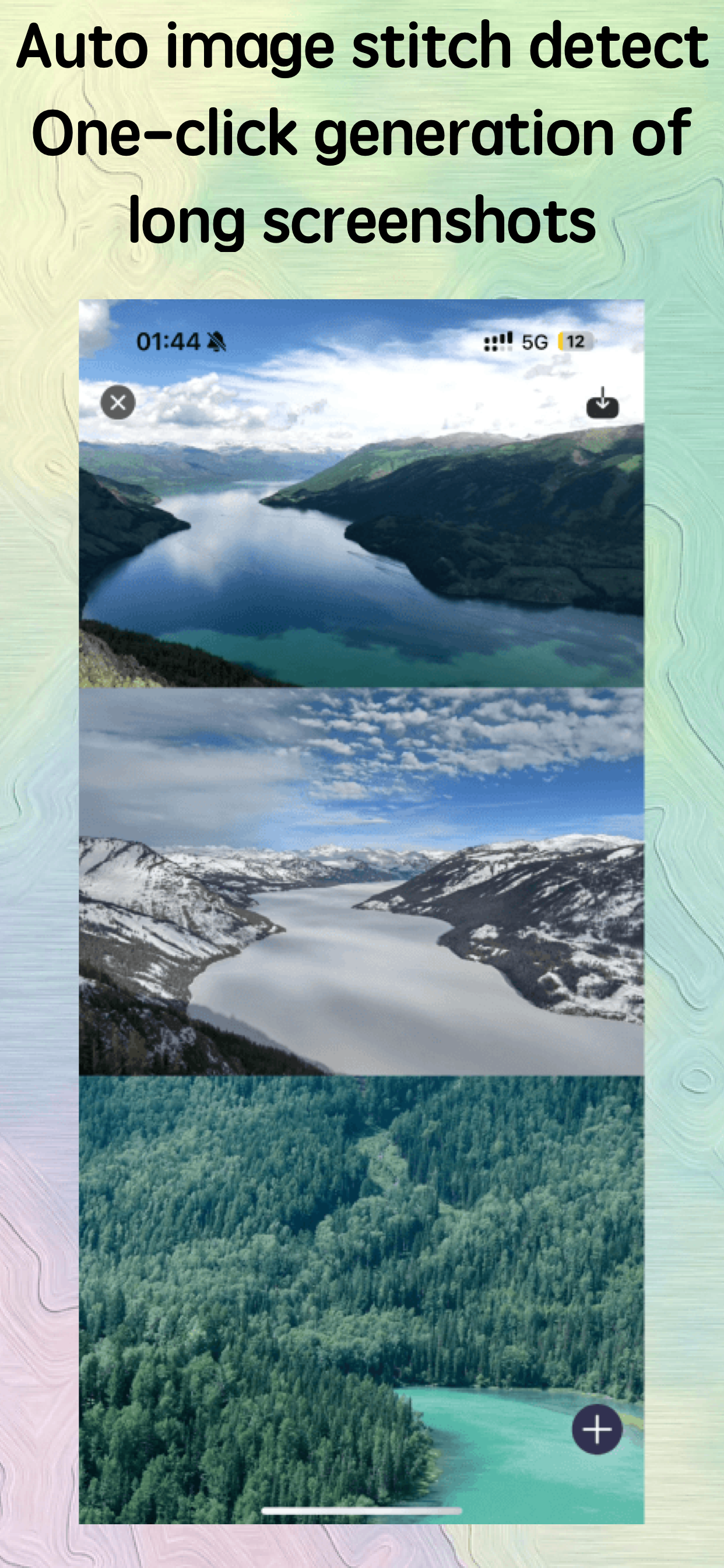 Scroll Screenshot&Long Stitch