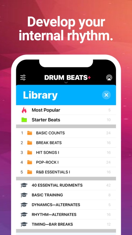 Drum Beats+ Rhythm Machine screenshot-8