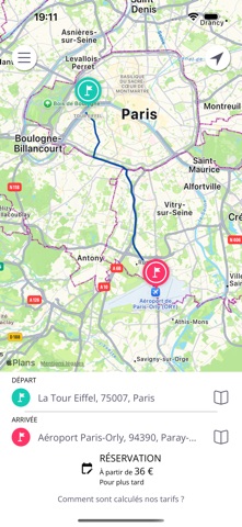 OPTIMA trip – VTC premium screenshot