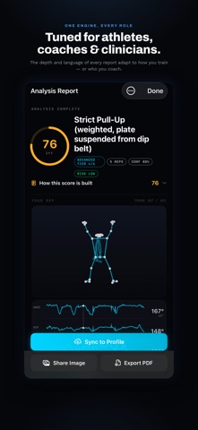 Praxis Motion Lab iPhone screenshot