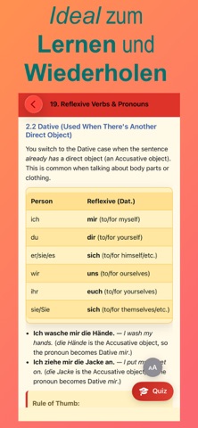 German Grammar - Intermediate Screenshot 10 of 10