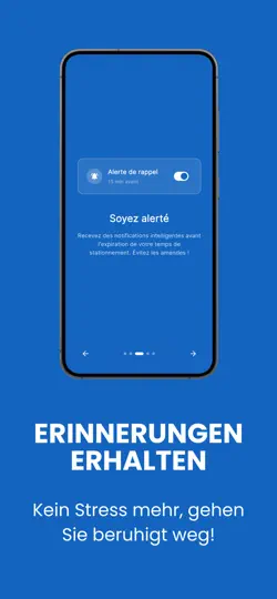 Screenshot von Blaue Parkscheibe auf dem iPhone 4