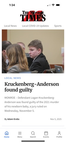 The Monroe Times Screenshot 1 of 4