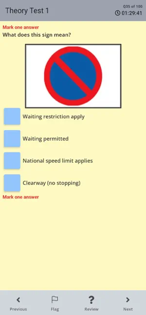 UK Fleet Theory Test 2026 screenshot 2