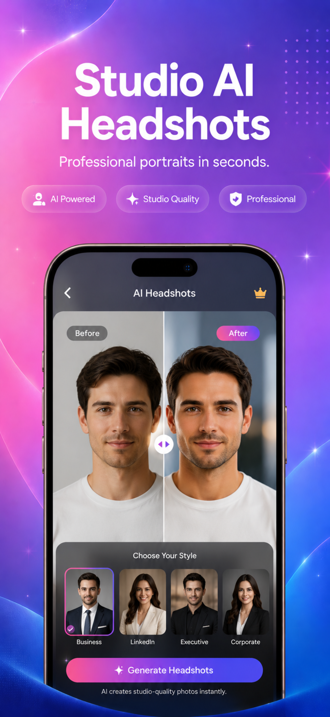 GlowUp AI Camera+ screenshot 8
