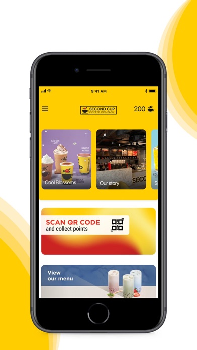 Second Cup Coffee KSA iPhone screenshot 2 - Food & Drink app