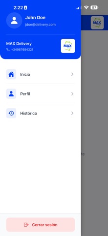 MAX Delivery Driver screenshot