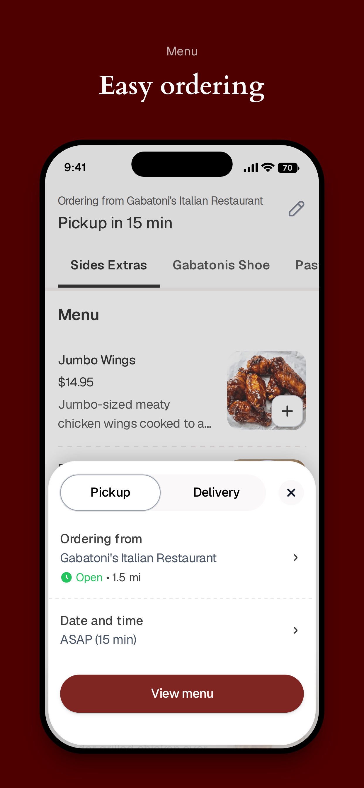 Gabatoni's Italian Restaurant screenshot 3