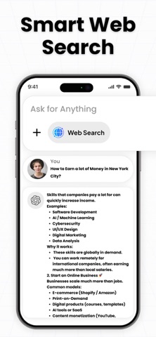 AI Chatbot: Ask AI Assistant 5 iPhone screenshot
