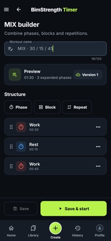 BimStrength Timer Screenshot 8 of 10