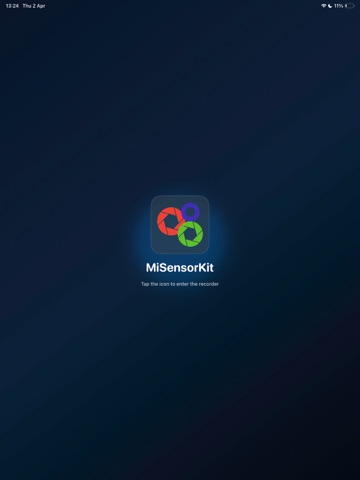 MiSensorKit iPad screenshot 1
