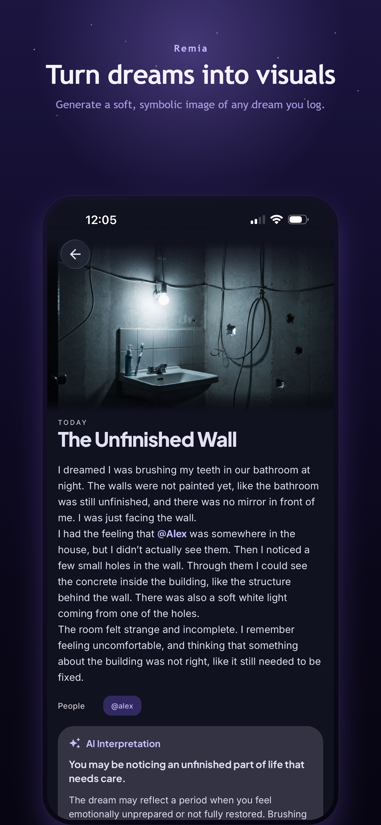 Remia: AI Dream Journal screenshot 6