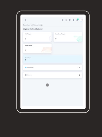 Lisan Portal iPad screenshot