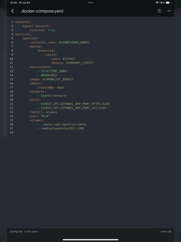 iList - OpenList/Alist Client iPad screenshot