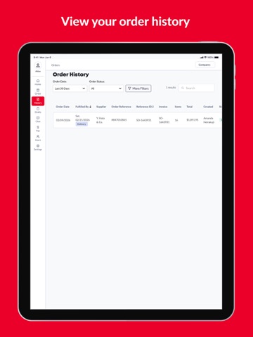 Y. Hata & Co. iPad screenshot