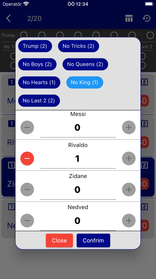#6. King Score Table (iOS) Podle: Orhan Nas