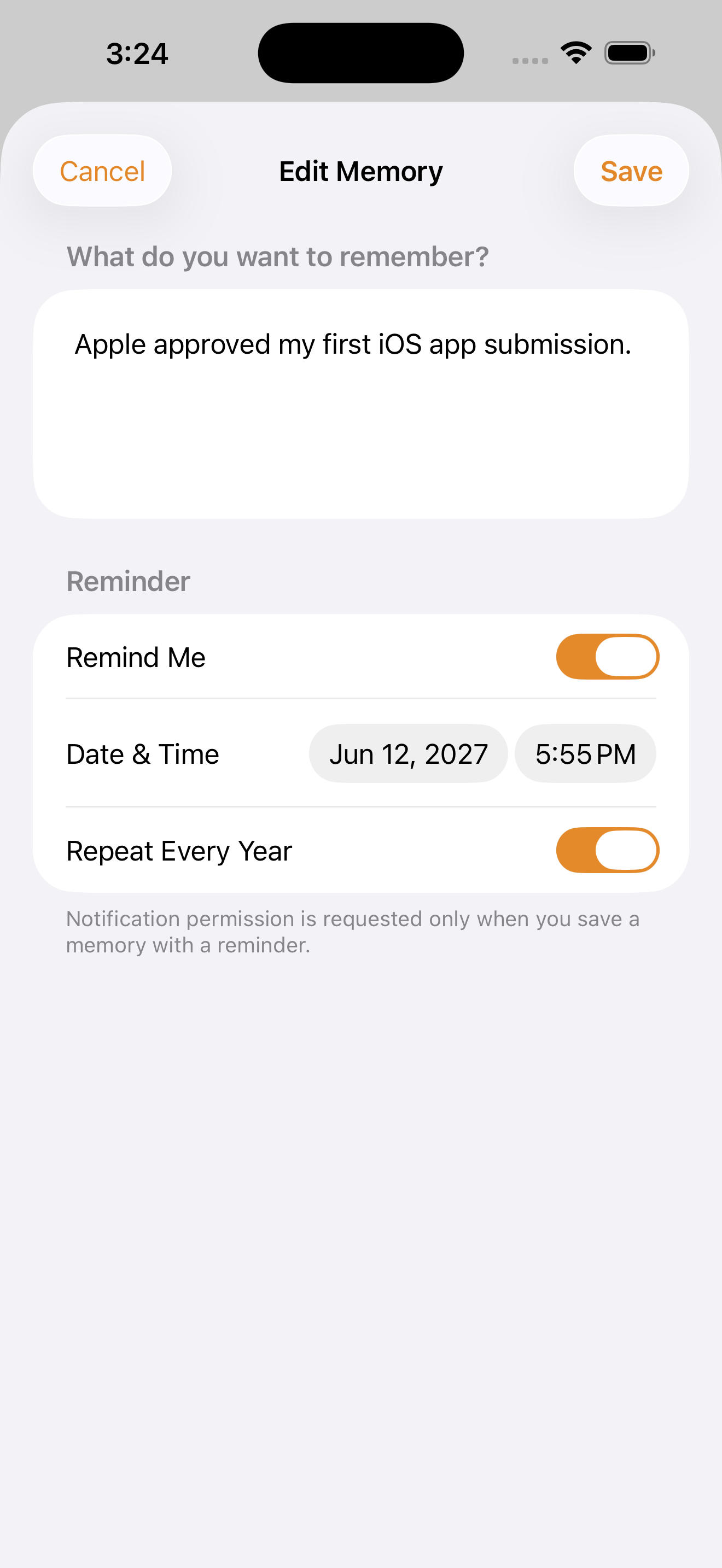 Remember This Day: Memories screenshot 3