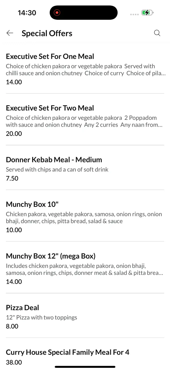 Screenshot #3 pour Curry House Dundee