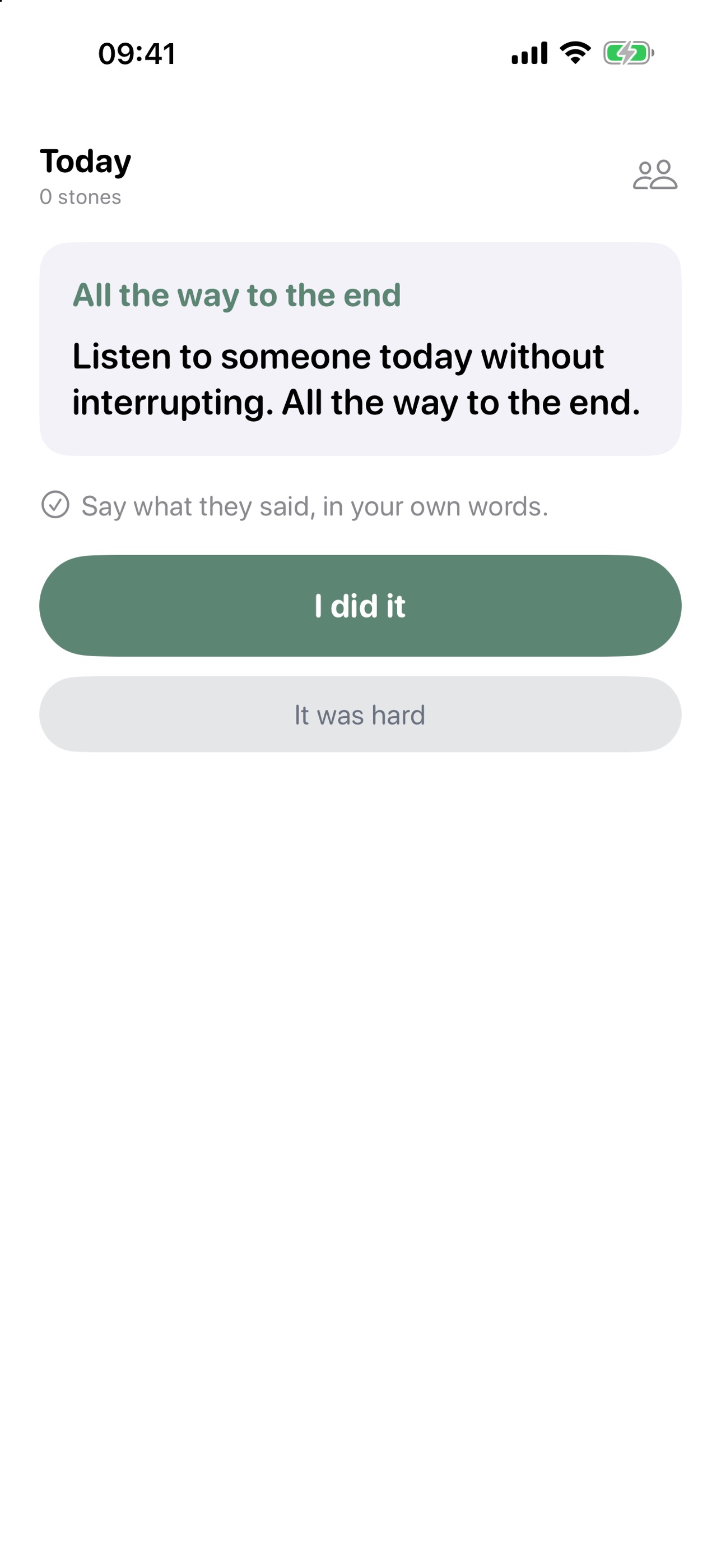 Screenshot 2 of Pathstone: One Thing a Day