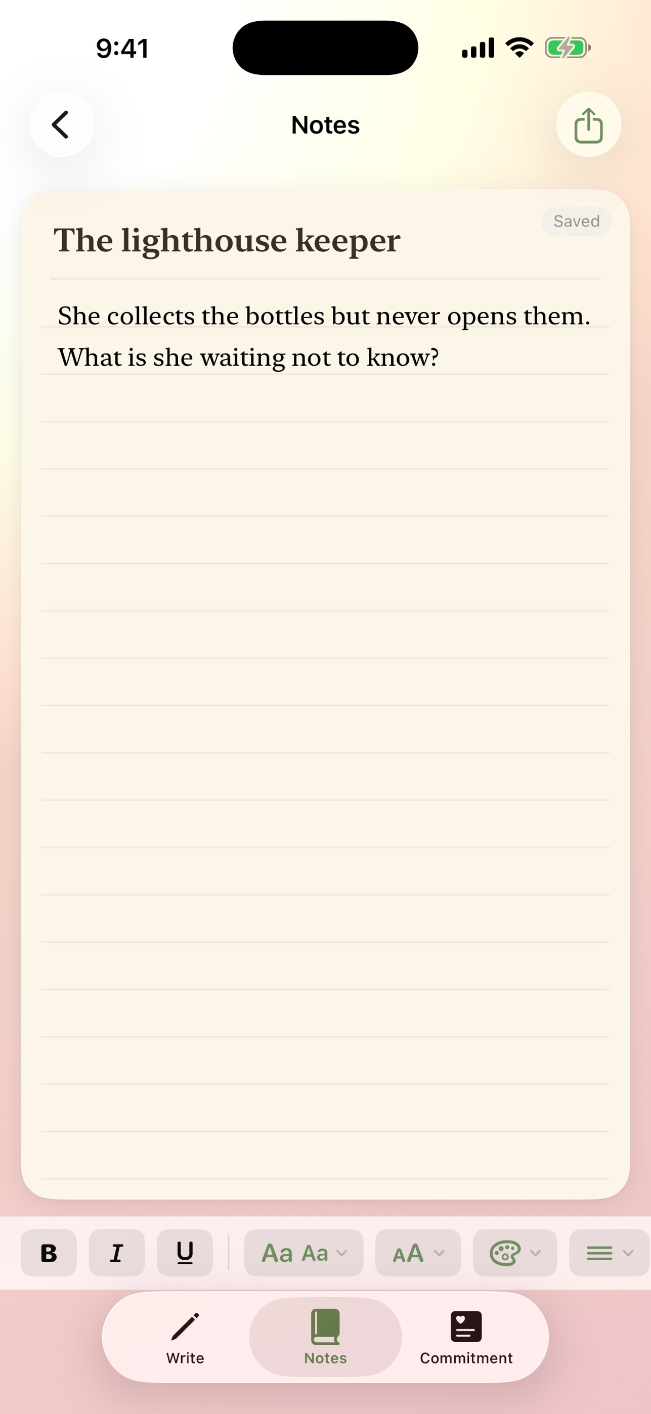 Screenshot 3 of Conjunction Writing