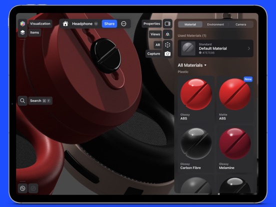 Shapr 3D CAD modeling iPad app afbeelding 3