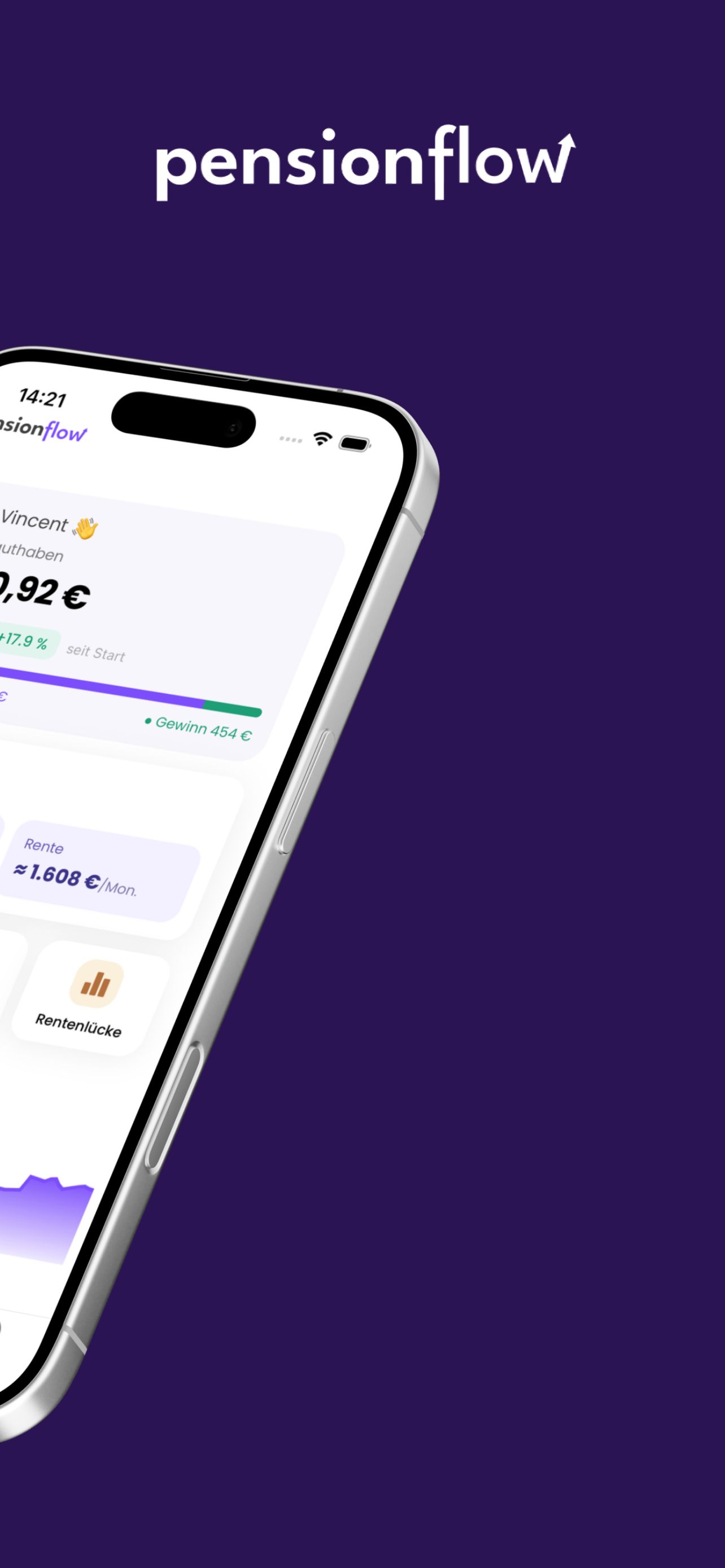 Pensionflow screenshot 2