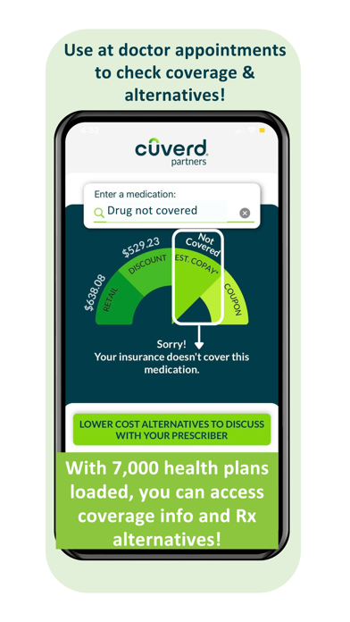 Your Cuverd: Rx Savings Screenshot