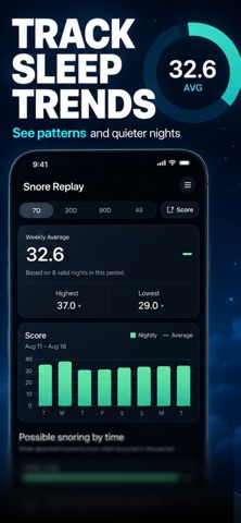 Snore Recorder & Tracker Screenshot 7 of 7
