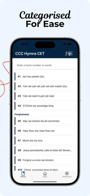 CCC Hymns CET screenshot 5 of 6