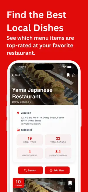 Food Fight: Menu Item Ratings screenshot 3