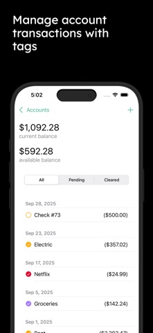 Ledger Mate screenshot