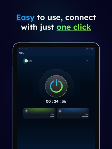 VPN - Shield VPN Proxy iPad screenshot