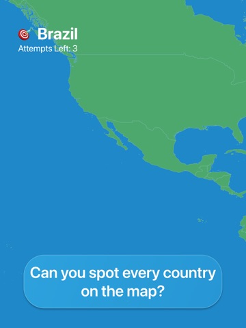 CountryGuess Geo Guessr iPad screenshot