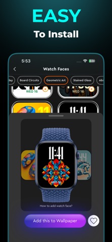 Watch Faces - Gallery Widgets Screenshot 6 of 6