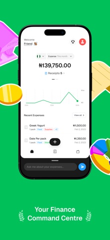Expense AI - Budget Tracker Screenshot 1 of 5