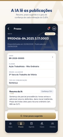 AdvPlan: App para Advogados screenshot 2