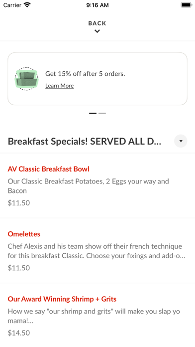 AV Gourmet Screenshot