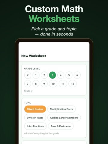 MathSprout: Math Tutor iPad screenshot