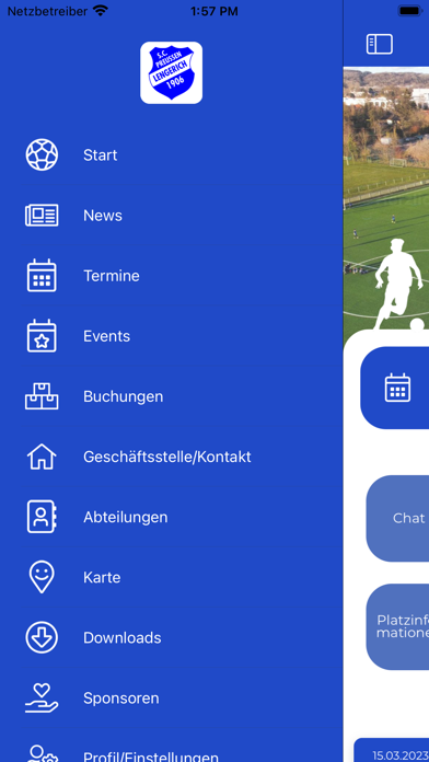 SC Preussen 06 Lengerich e.V. Screenshot