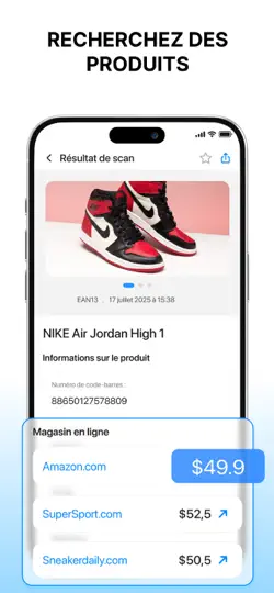Capture d'écran de QR Code Reader, Scan Barcode sur iPhone 4