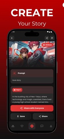 AniGenius - Anime AI Creator Screenshot 7 of 8