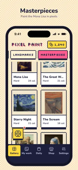 Pixel Paint: Color by Number screenshot 3