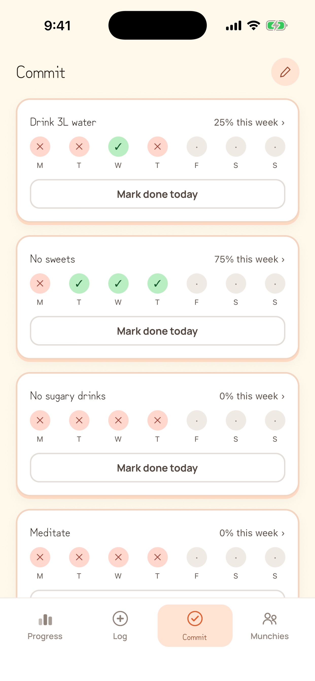 Screenshot 4 of Munch Calories Counter