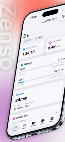 Zenso: Camera Remote Screenshot 1 of 9