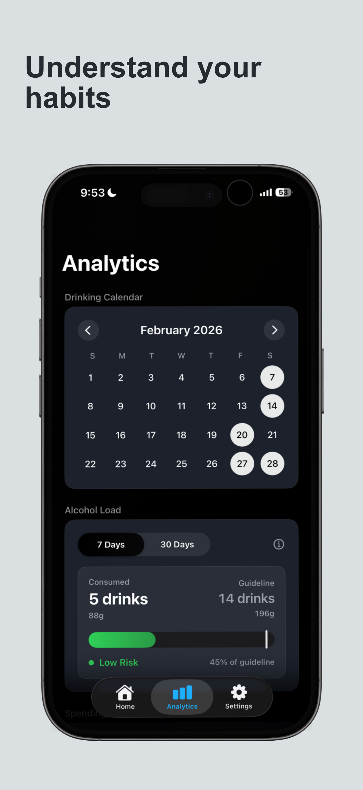 Alc AI: Drink Tracker
