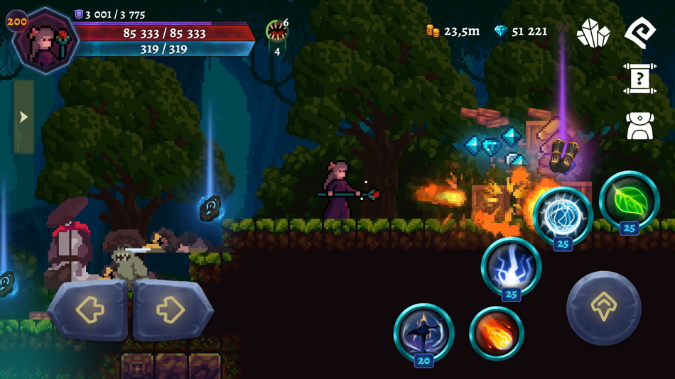 #2. Darkrise - Pixel Action RPG (iOS) 由: Viktor Chokov