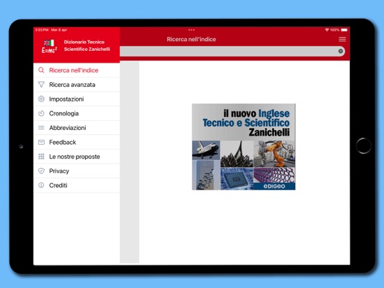 Screenshot #5 pour Dizionario Tecnico Scientifico